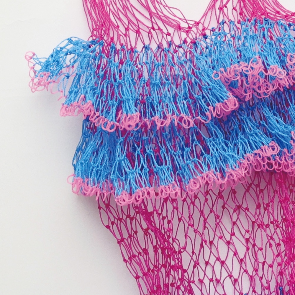 Net frill bag LPK×WH | 8000000works | エイトミリオンワークス